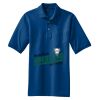 Heavyweight Cotton Pique Polo with Pocket Thumbnail