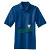 Heavyweight Cotton Pique Polo with Pocket Thumbnail